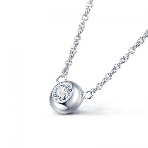 Кулон ''My Love'' з діамантом 0,30 сt. F/VS1 GIA NH262/0,3ct
