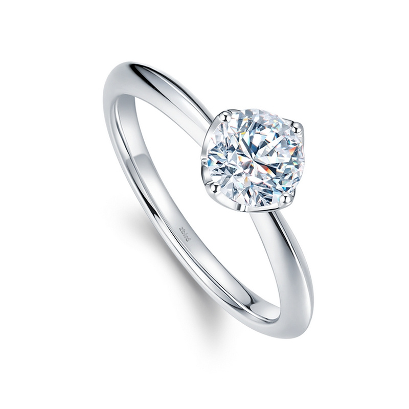 Кольцо из платины  950 ''My Queen'' ERDS51/A0,50 Pt950