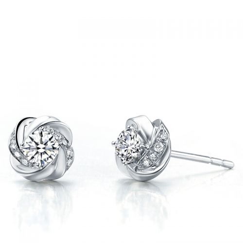 Сережки пусети ''Wild rose'' EK351/A